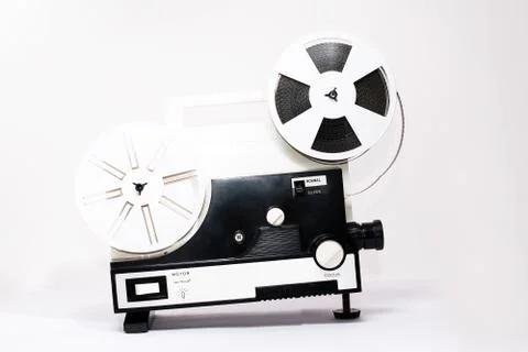 Old super8 projector Stock Photos
