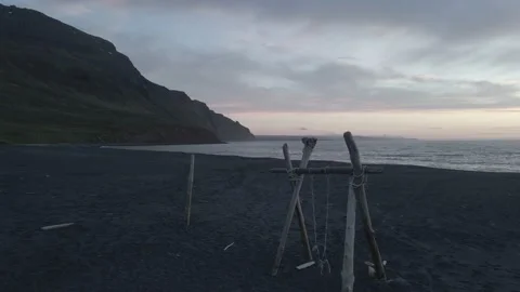 Old swing, 4k Video stock 155308919