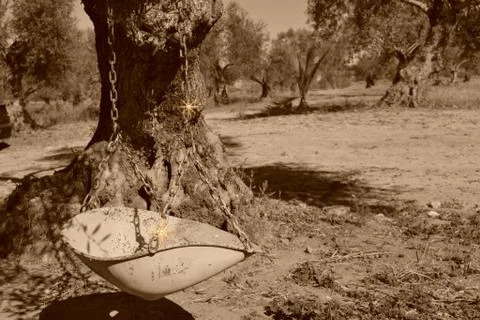 Old Swing to dream Stock Photos
