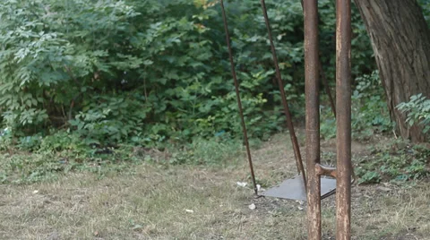 An old swing Stock Footage 28773842