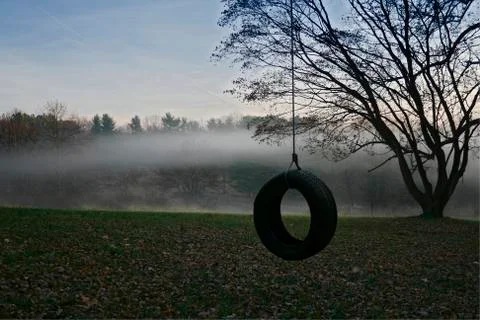 Old swing Stock Photos