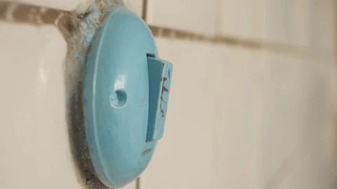 Old switch On / off switch Stock Footage 74504384