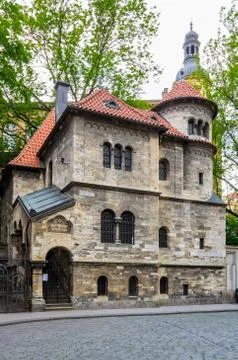 Old synagogue, prague 写真素材