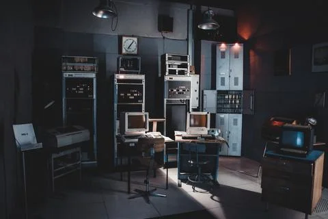 Old system blocks Stock Photos