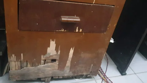 Old table Stock Footage 310330606