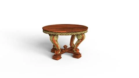 Old Table Stock Illustration