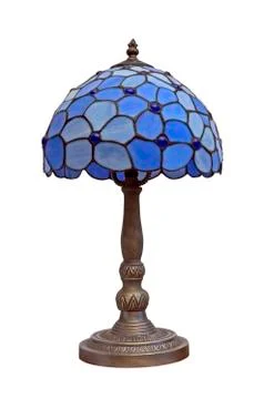 Old table lamp Stock Photos