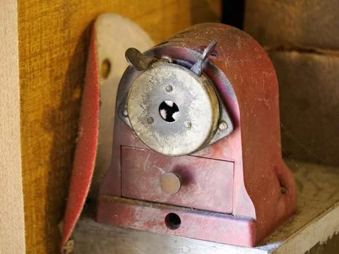 Old table sharpener Stock Photos