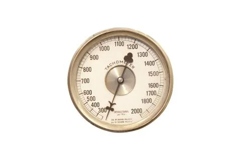 Old tachometer Stock Photos