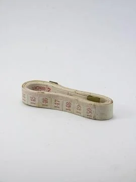 An Old Tailor Measuring Rope Stock Photos