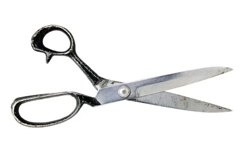 Old tailor's shears Fotos de archivo
