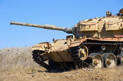 Old tank of war Stock Photos