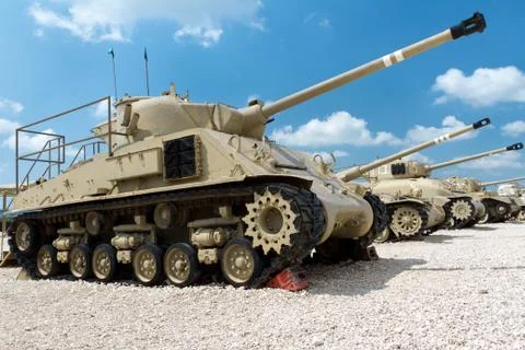 Old tanks Stock Photos