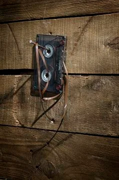 Old tape. Stock Photos