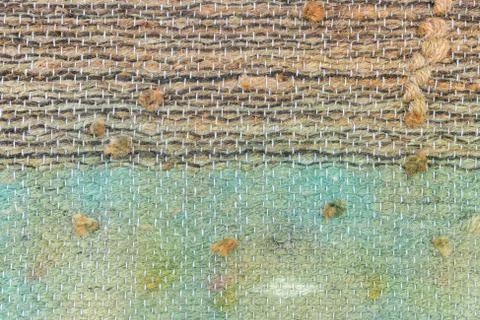 Old tapestry Stock Photos