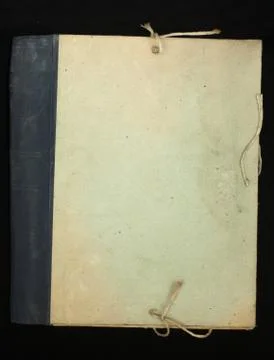 Old tattered folder Stock Photos