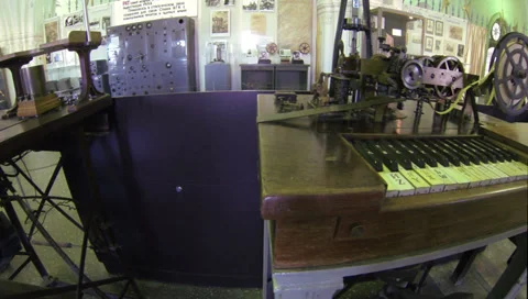 Old Telegraph 2.7K Stock Footage 34788164