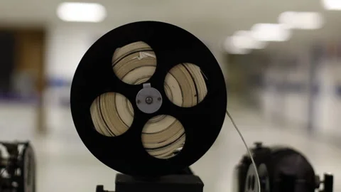 An old telegraph. equipment for sending telegrams. retro technique of the past Stock Footage 220852003