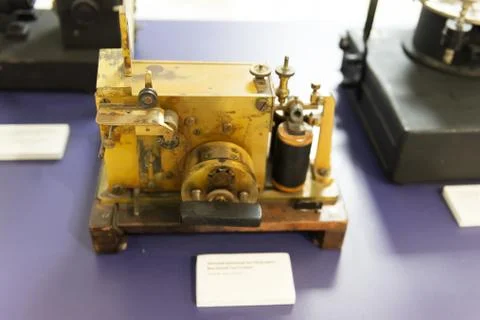 An old Telegraph machine Stock Photos