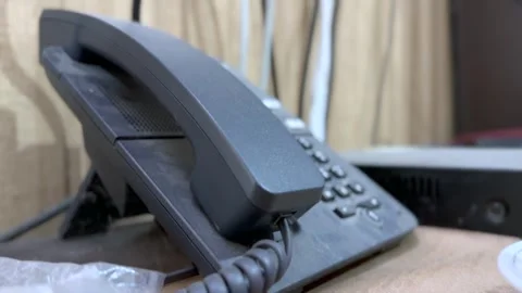 Old telephone Stock Footage 322938874