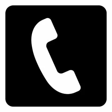 Old telephone icon Stock Illustration