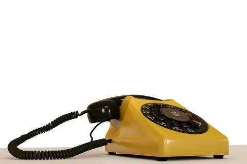 Old telephone Stock Illustration