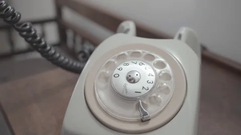 Old Telephone line Stock Footage 71595101