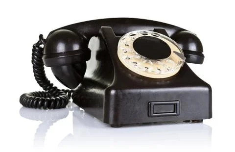 Old telephone Stock Photos