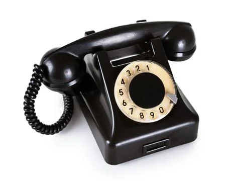 Old telephone Stock Photos
