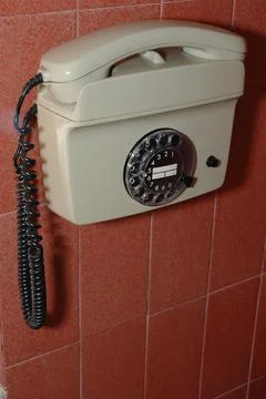 Old telephone Stock Photos