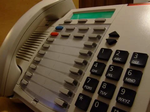 Old telephone system Stock Photos