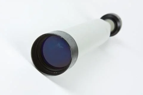 Old telescope Foto stock