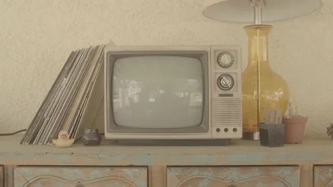 OLD TELEVISION Stock Footage 159573388