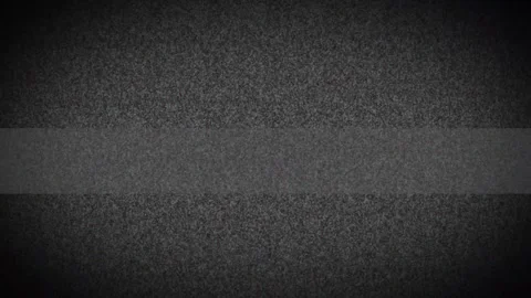 Old television screen with static noise, fuzzy horizontal line appears and .. Stock Footage 333878124