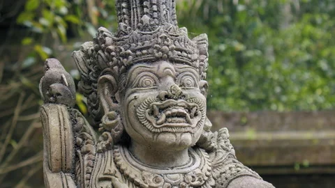 Old Temple Statue Stock Footage 147599715