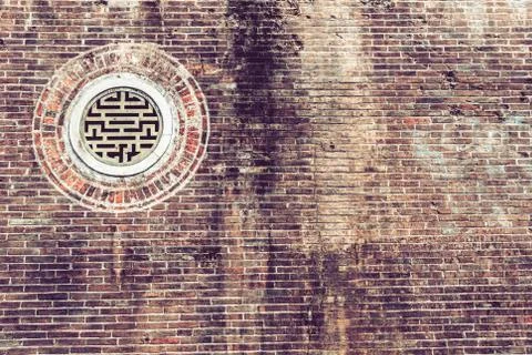 Old temple wall Stock Photos