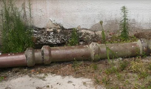 Old Terracotta Pipe Stock Photos