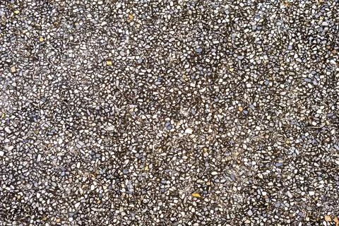 Old terrazzo floor texture with small stones background Stock Photos