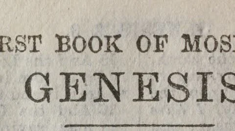 Old Testament of Bible 스톡 동영상 10806144