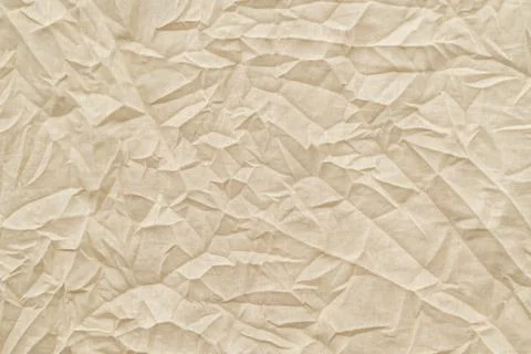 Old textile, crumpled texture, surface for background Stock Photos