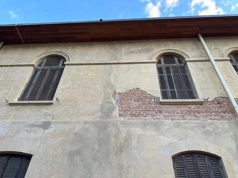 Old Textured Building Wall Stock Photos