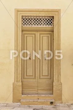 Old textured door Stock Photos