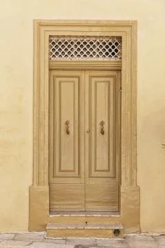 Old textured door Stock Photos