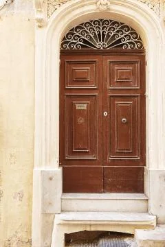 Old textured door Stock Photos