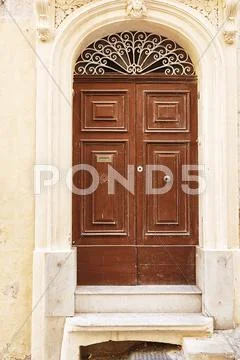 Old textured door Stock Photos