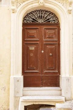 Old textured door Stock Photos