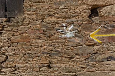 Old textured wall background Stock Photos