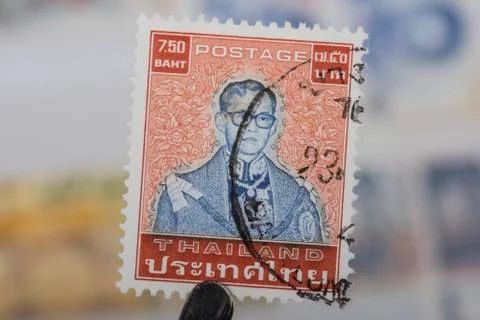 Old  Thai stamp Stock Photos