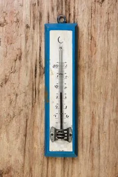 Old thermometer Stock Photos