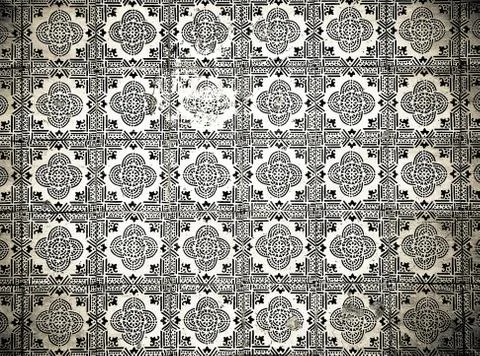 Old tile background Stock Photos
